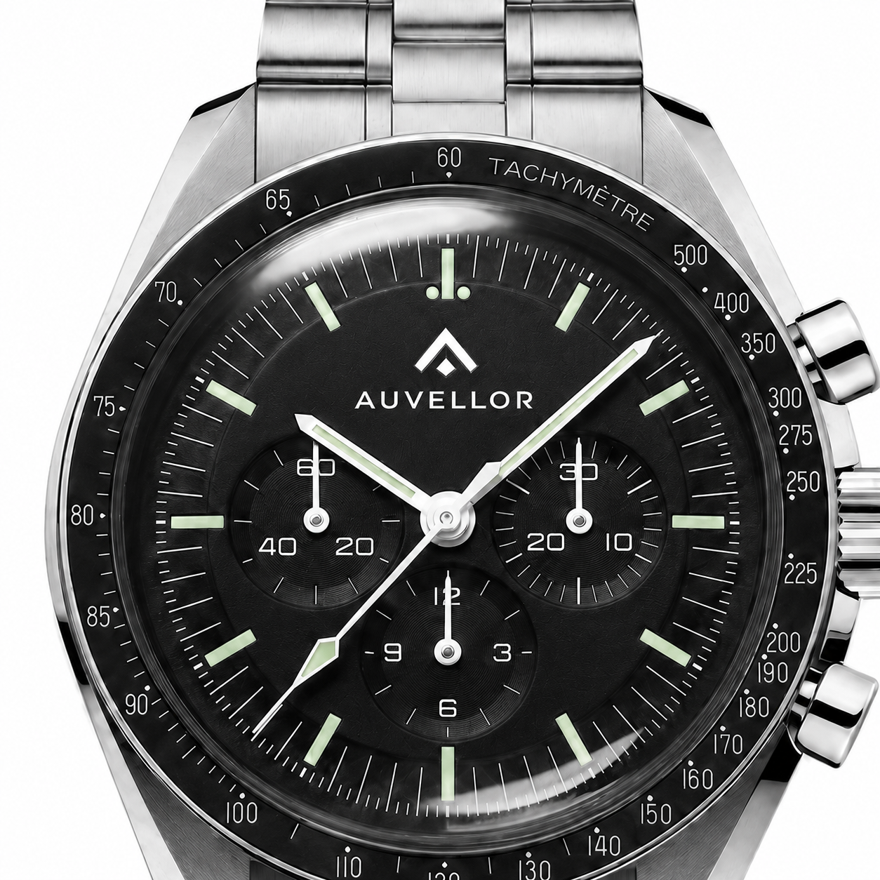 Auvellor Caldran – Black Multi-Register Dial