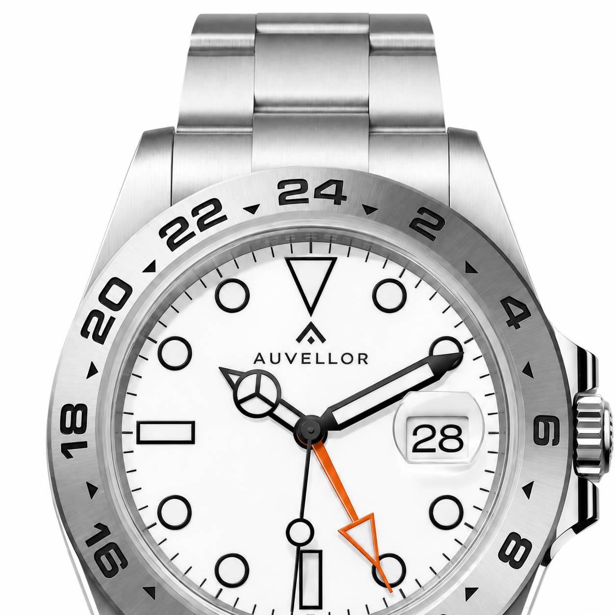 Auvellor Nortivar – White Dial