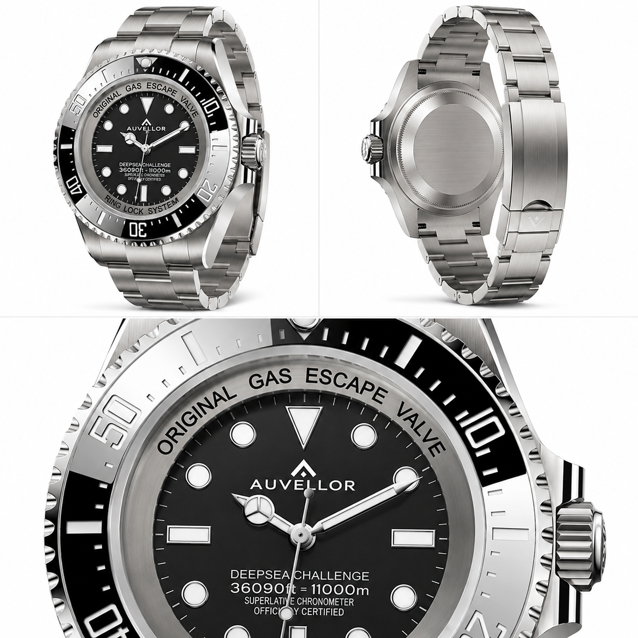 Auvellor Abylorn – Black Dial