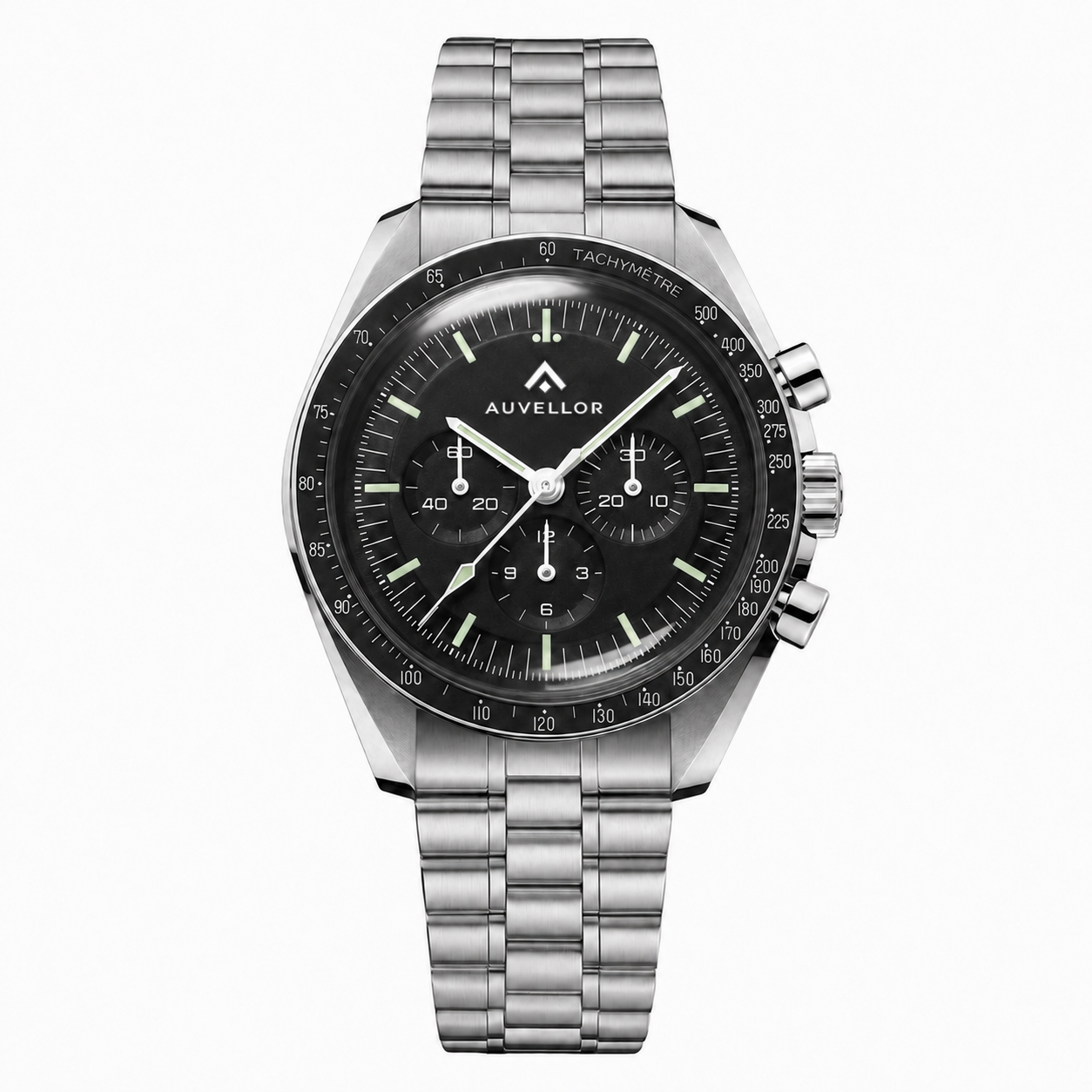 Auvellor Caldran – Black Multi-Register Dial