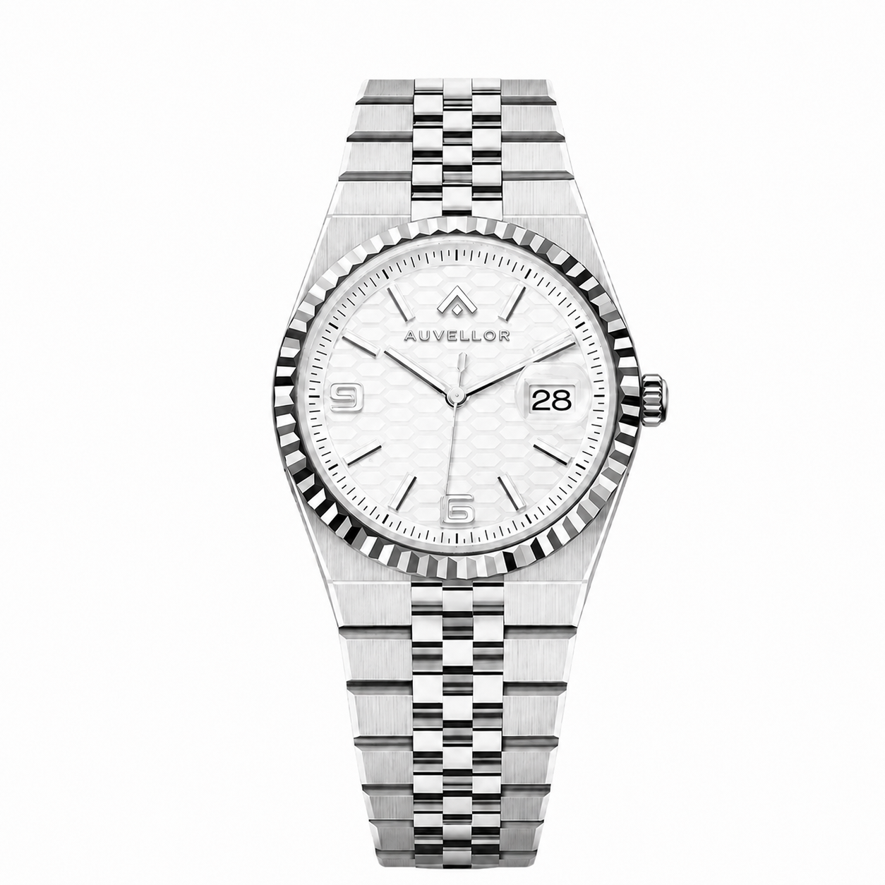 Auvellor Serevon – White Textured Dial