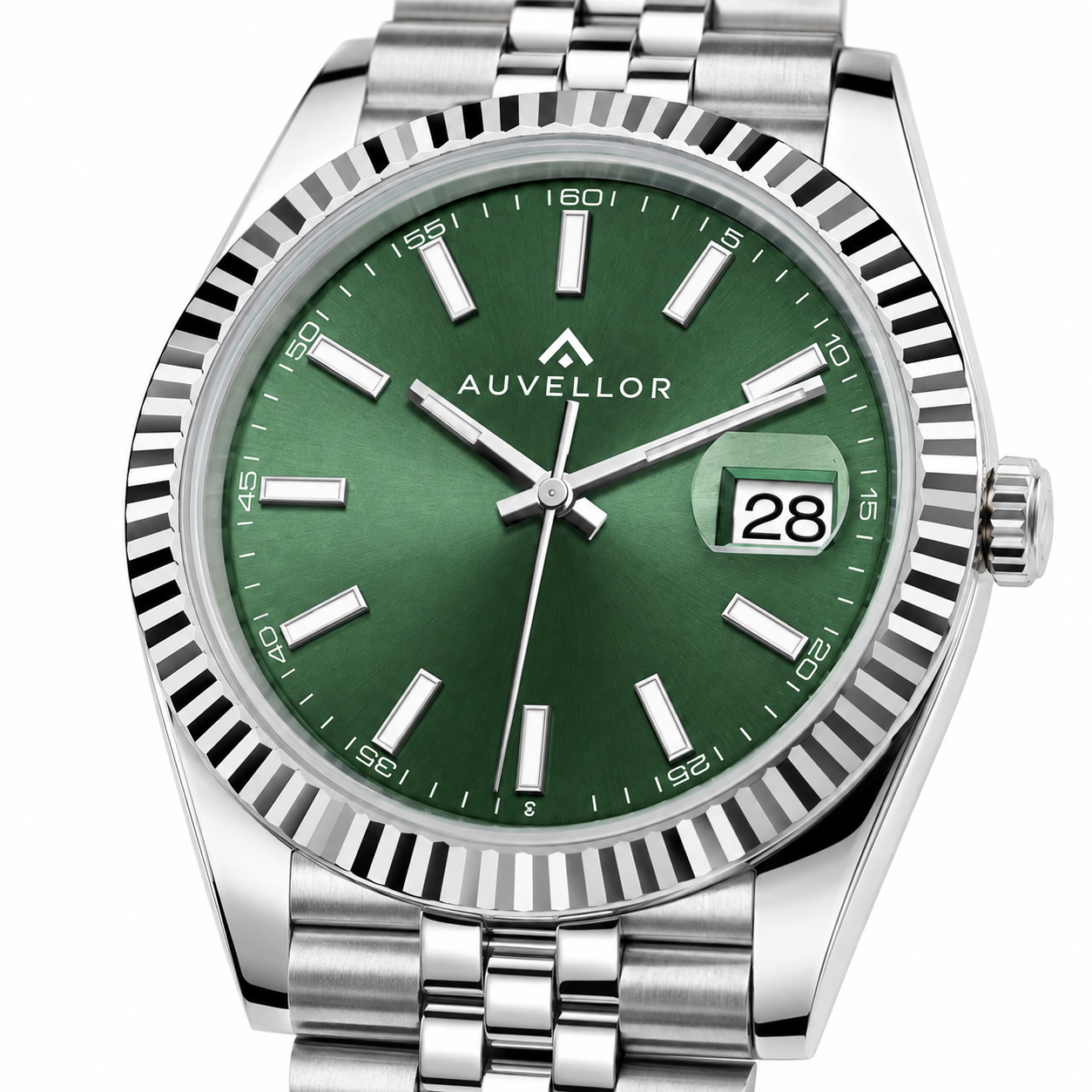 Auvellor Vareon Open Heart – Green Dial